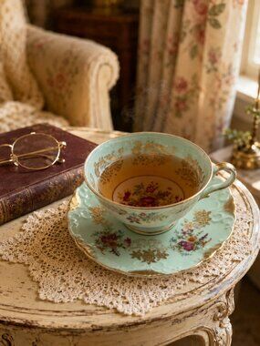 Vintage Trimont China Tea Cup and Saucer